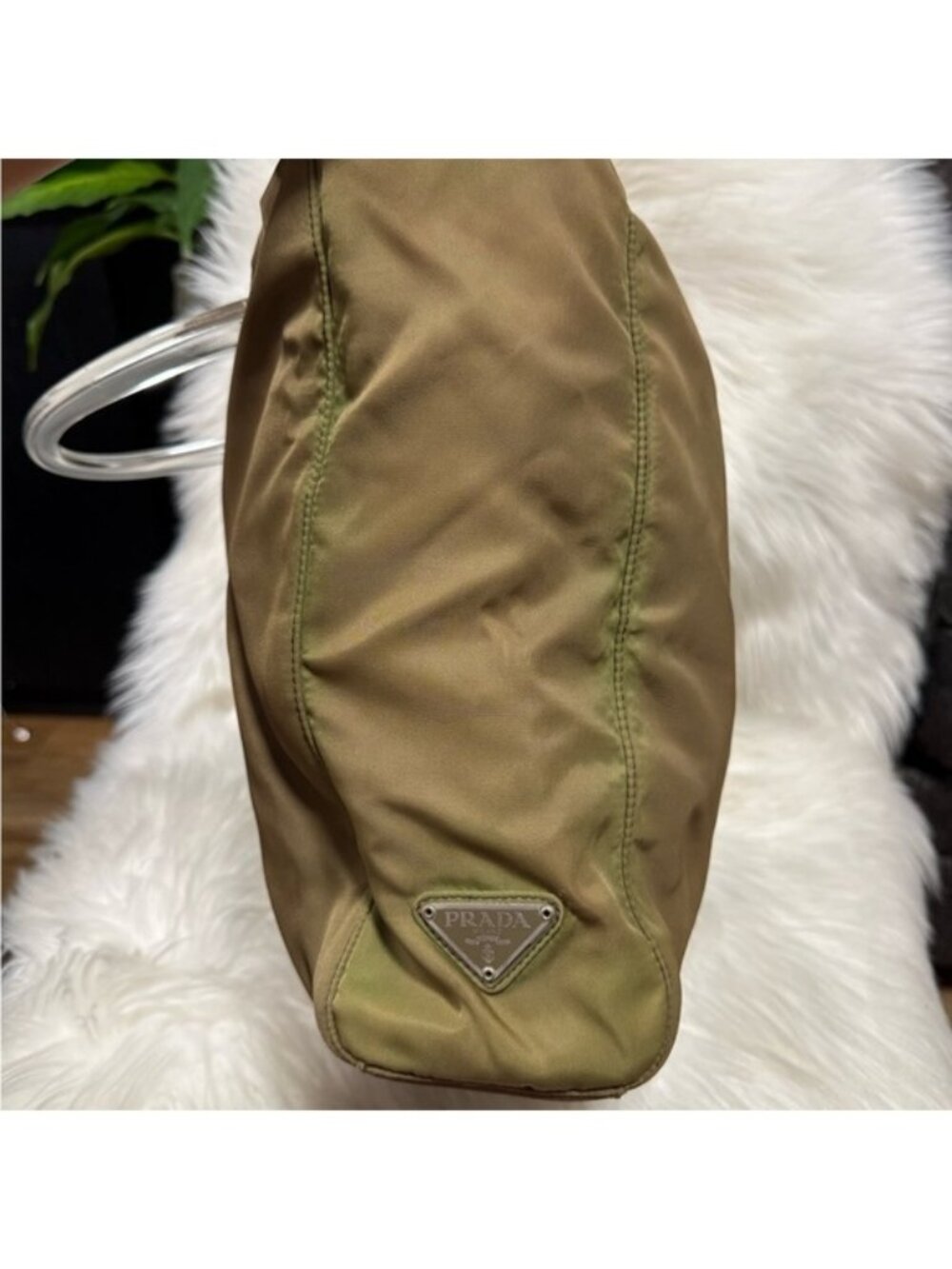 Authentic Prada Nylon Tote Hand Bag - Picture 3 of 13